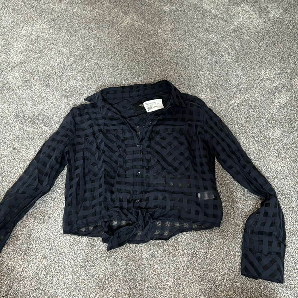 Rails Tie Button Down NWT